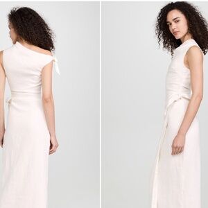 SIR Tamara tie midi dress